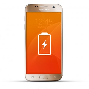 Samsung Galaxy S7 Reparatur Akku / Akkutausch gold