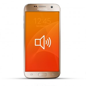 Samsung Galaxy S6 Edge Reparatur Lautsprecher gold