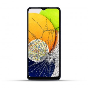 Samsung Galaxy A13 Reparatur LCD Display Touchscreen Glas weiß