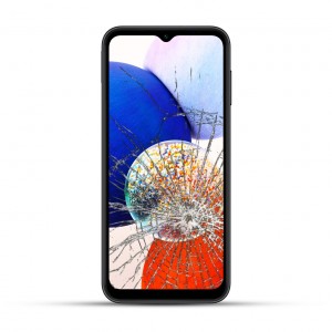 Samsung Galaxy A14 Reparatur LCD Display Touchscreen Glas weiß