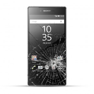 Sony Xperia Z5 Premium Reparatur LCD Display Touchscreen Glas Schwarz
