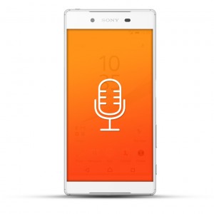 Sony Xperia Z5 Reparatur Mikrofon weiß