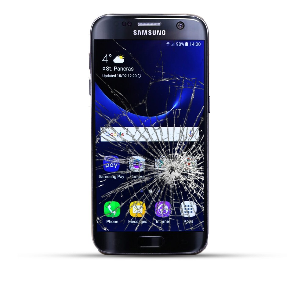 Samsung Galaxy S7 SM-G930F LCD Displayeinheit Komplett Austausch Reparatur