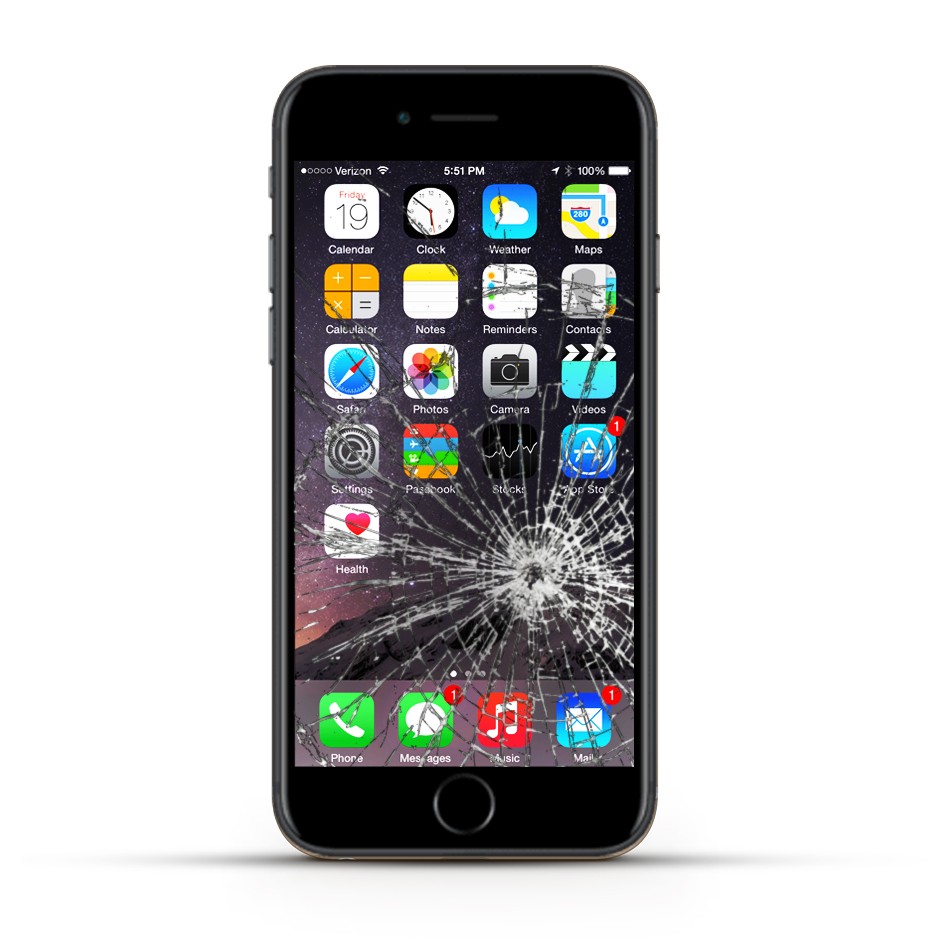 Display Glas Reparatur Scheiben Austausch Bildschirm Apple iPhone 8 Plus 