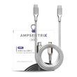 3 ft USB Type C To USB Type C Kabel (AmpSentrix) (Infinity) (Silber)