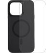Black Hülle mit Display Schutz und MagSafe für iPhone 15 Pro