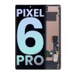 OLED Display mit Rahmen (mit Fingerabdruck Sensor) für Pixel 6 Pro (Original)