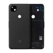 Rückglas Einheit für Google Pixel 4a 5G (Original) (Just Black)