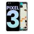 OLED Display Einheit mit Rahmen für Google Pixel 3 (Original) (Clearly White)