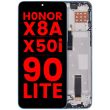LCD Display mit Rahmen für Honor X8A/ X50i/ 90 Lite (Cyan Lake)