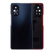 Rückglas mit Kameralinse für Huawei Nova 8 (Schwarz)