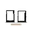 Sim Karte + SD Karte Schacht für Huawei P8 Lite (Gold)