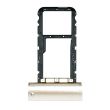 Sim + SD Karte Schacht für Huawei MediaPad T5 10.1" (4G Version) (Gold)