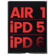 LCD für iPad Air 1/ iPad 5 (2017)/ iPad 6 (2018) (Aftermarket Plus)