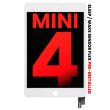 LCD Display Einheit mit Digitizer für iPad Mini 4 (Aftermarket Plus) (Weiß)