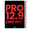 LCD Display Einheit mit Digitizer & Platine für iPad Pro 12.9" 2nd Gen (Schwarz)