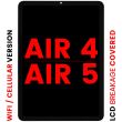 LCD Display Einheit mit Digitizer für iPad Air 4 (2020) (2022)