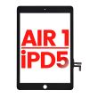 Digitizer für iPad Air 1/ iPad 5 (2017) (No Home-Taste Installed) (Schwarz)