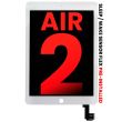 LCD Display Einheit mit Digitizer für iPad Air 2 (Aftermarket Plus) (Weiß)