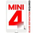Digitizer für iPad Mini 4 (OCA vormontiert & Glas Separation Required) (Weiß)