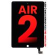 LCD Display Einheit mit Digitizer für iPad Air 2 (Aftermarket Plus) (Schwarz)