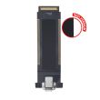 Ladebuchse Flexkabel für iPad Pro 12.9" 2nd Gen (2017) (WLAN nur) (Silver/ Gold)