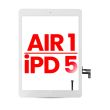 Digitizer für iPad Air 1/ iPad 5 (Aftermarket Plus) (Weiß)