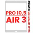 Frontglas nur für iPad Pro 10.5"/ iPad Air 3 (Weiß) (Glastrennung erforderlich)