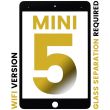 Frontglas für iPad Mini 5 (Glastrennung erforderlich) (WLAN nur) (Schwarz)