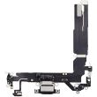 Ladebuchse Flexkabel für iPhone 17 (Aftermarket Plus) (Schwarz)
