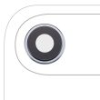 Rückkamera-Linse mit Halterung & Rahmen für iPhone Air (Himmelblau)