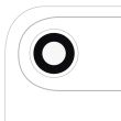 Rückkamera-Linse (nur Glas) mit Kleber für iPhone Air (Echt-Saphir) (10er Pack)