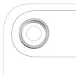 Rückkamera Ring nur für iPhone Air (Wolkenweiß) (10er Pack)