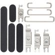 Tasten-Set (Power/ Lautstärke/ Schalter) für iPhone 16e (Schwarz)