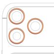 Rückkamera Ring nur für iPhone 17 Pro/ 17 Pro Max (3-teiliges Set)
