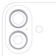 Rückkamera Ring nur für iPhone 17 (2-teiliges Set) (Lavendel) (10er Pack)