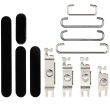 Tasten-Set (Power/ Lautstärke/ Schalter) für iPhone Air (Space Schwarz)