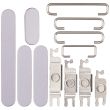 Tasten-Set (Power/ Lautstärke/ Schalter) für iPhone 17 (Lavendel)