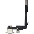 Ladebuchse Flexkabel für iPhone 16 Pro Max (Aftermarket Plus) (Titan Weiß)