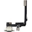 Ladebuchse Flexkabel für iPhone 16 Pro (Aftermarket Plus) (Titan Schwarz)