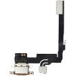 Ladebuchse Flexkabel für iPhone 16 Pro (Aftermarket Plus) (Titan Wüste)