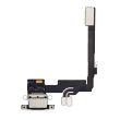 Ladebuchse Flexkabel für iPhone 16 Pro (Premium) (Titan Schwarz)