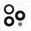 Rückkamera-Linse mit Halterung & Rahmen für iPhone 16 Pro/ 16 Pro Max