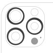 Rückkamera Ring nur für iPhone 16 Pro/ 16 Pro Max (Titan Schwarz)