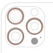 Rückkamera Ring nur für iPhone 16 Pro/ 16 Pro Max (3-teiliges Set) (Titan Wüste)