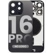 Rückglas mit MagSafe-Magnet für iPhone 16 Pro (Aftermarket) (Titan Schwarz)