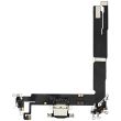 Ladebuchse Flexkabel für iPhone 16 Plus (Aftermarket Plus) (Schwarz)