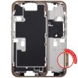 Mittelrahmen mit Power- und Lautstärketasten für iPhone 16 Pro (Titan Wüste)