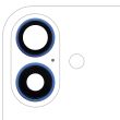 Rückkamera-Linse mit Halterung & Rahmen für iPhone 16/ 16 Plus (Ultramarin)