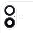 Rückkamera-Linse mit Halterung & Rahmen für iPhone 16/ 16 Plus (Schwarz)